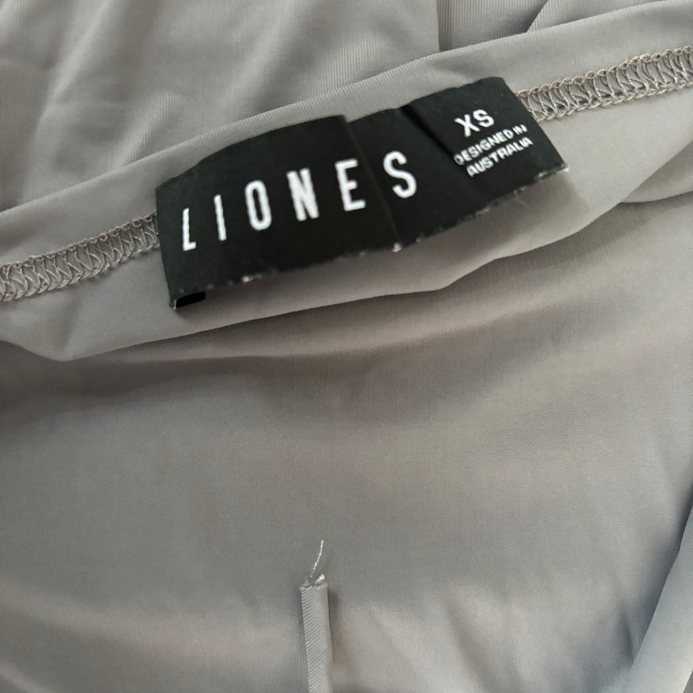 Lioness BISOUS RUFFLE DRESS in Slate - Picture 4 of 4